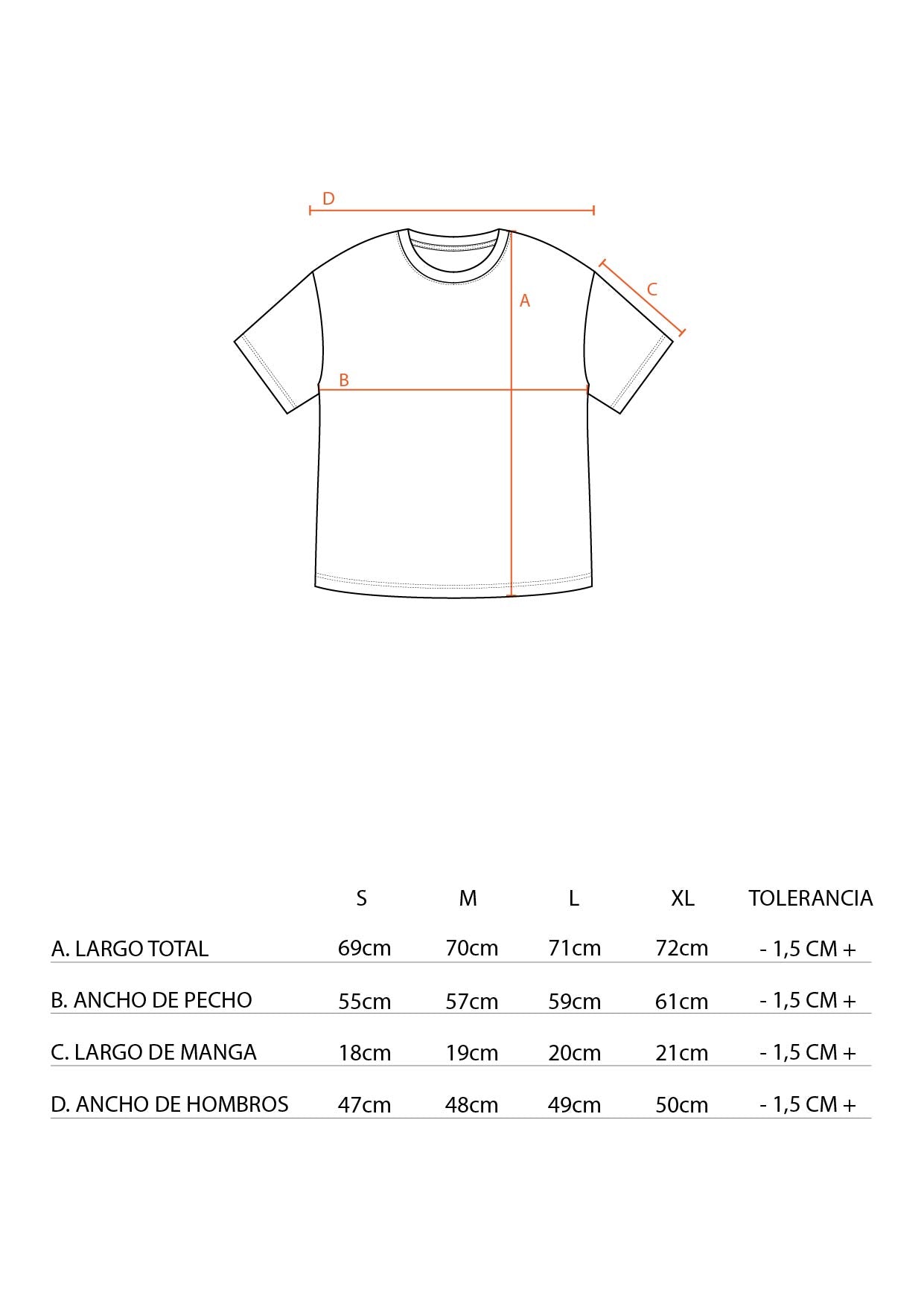 REMERA CARITA RAYADO