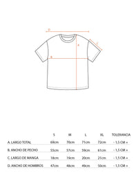 REMERA CARITA RAYADO