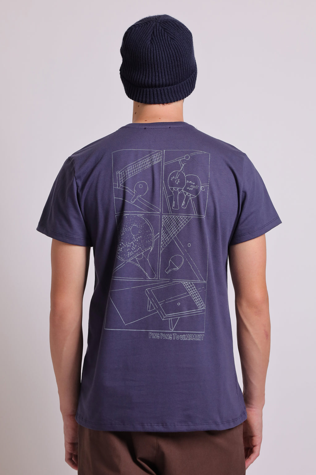 Remera Ping Pong negra ANALOGE