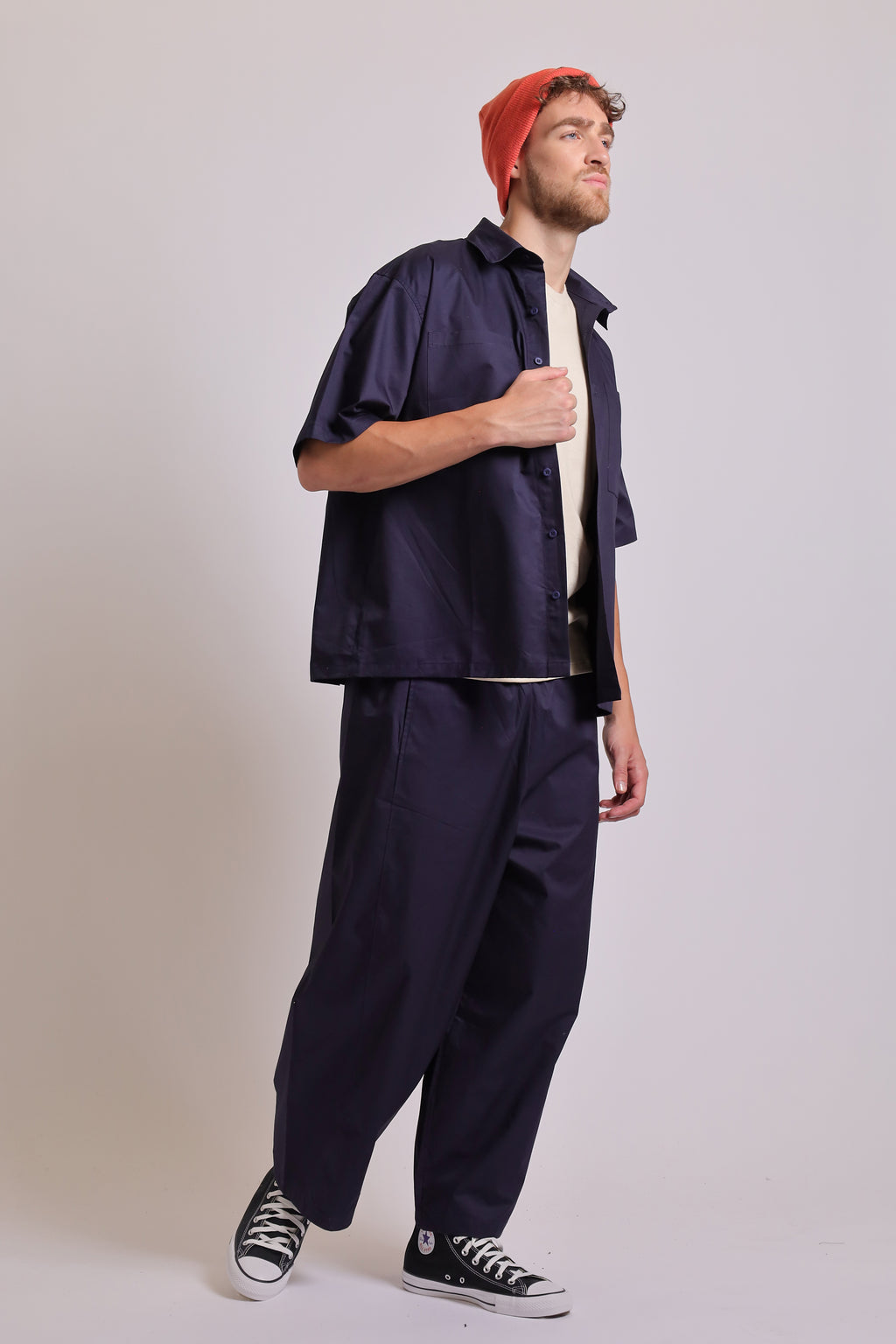 Pantalón Zayn tiza oversize ANALOGE