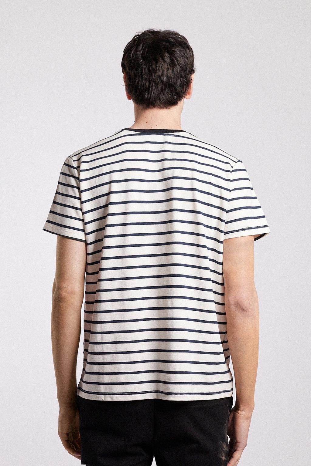 REMERA BRANDON RAYADO