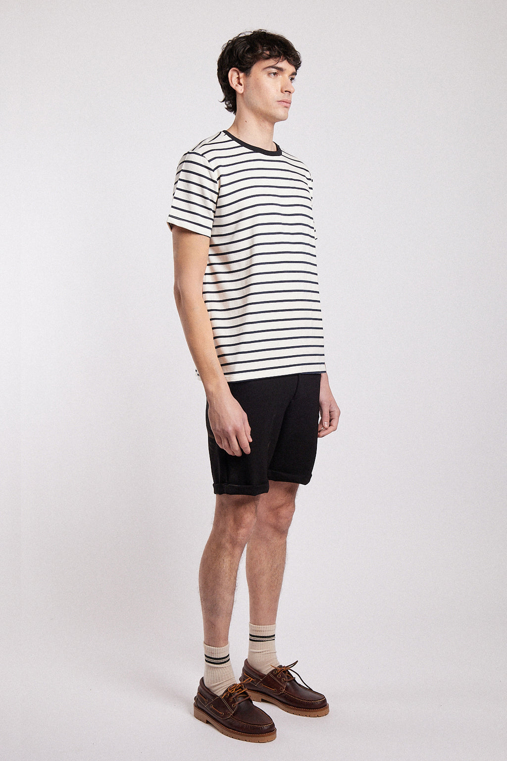 REMERA BRANDON RAYADO