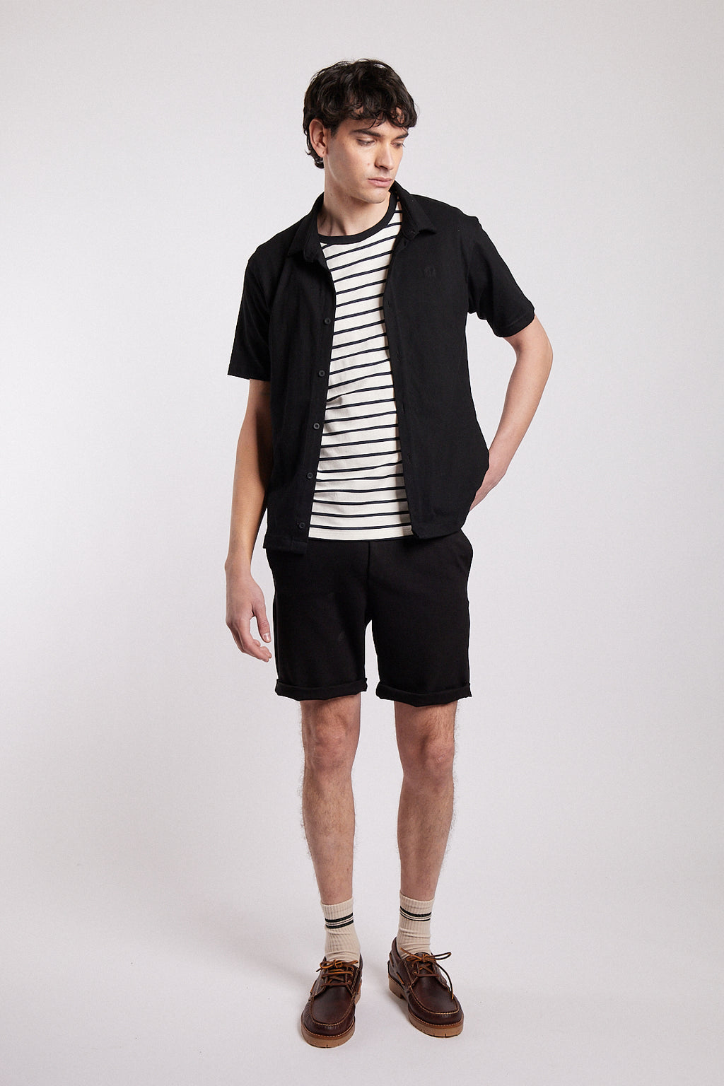 CAMISA ELVIS NEGRO