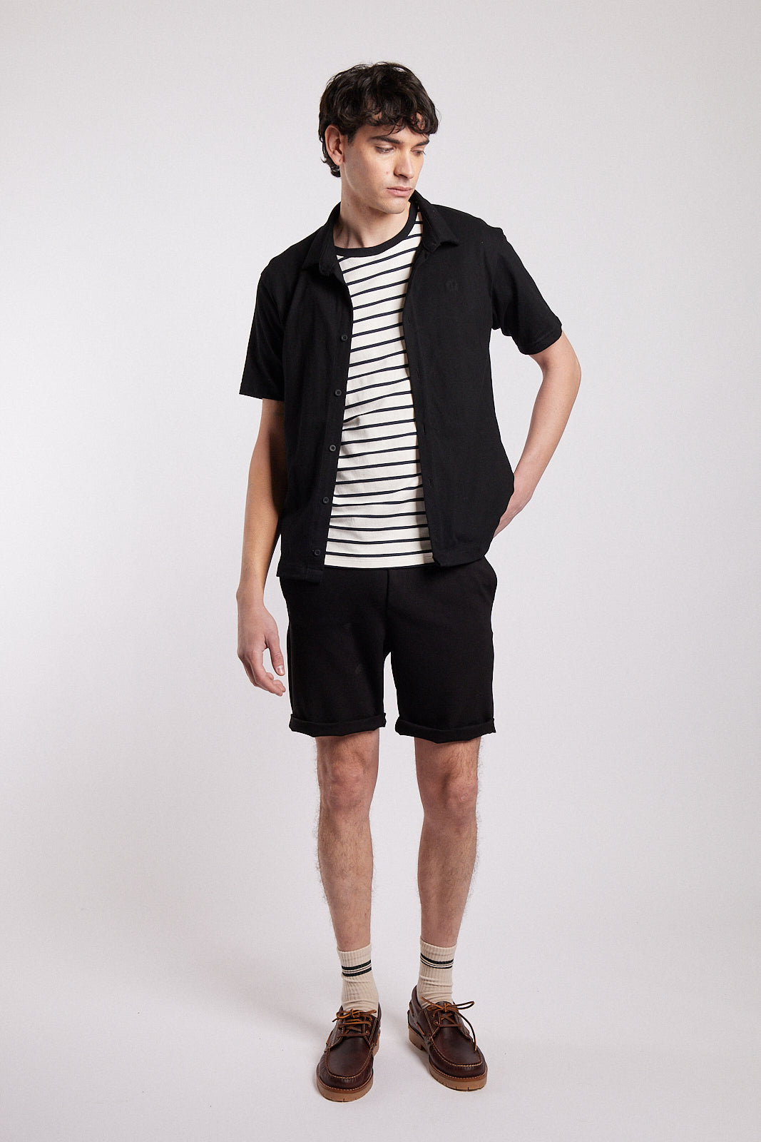 CAMISA ELVIS NEGRO