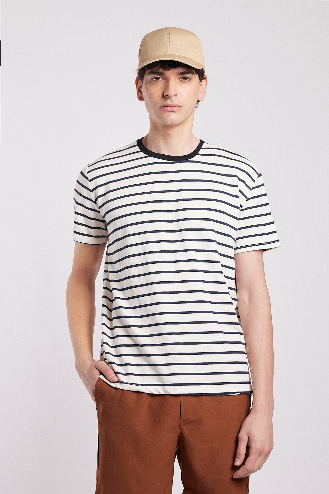 REMERA FLORERO RAYADO