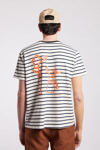 REMERA FLORERO RAYADO