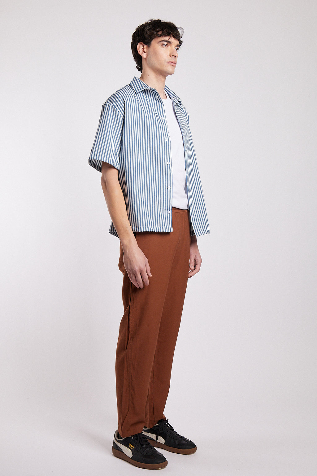 CAMISA CHRIS RAYADA