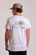 Remera Humboldt blanca ANALOGE
